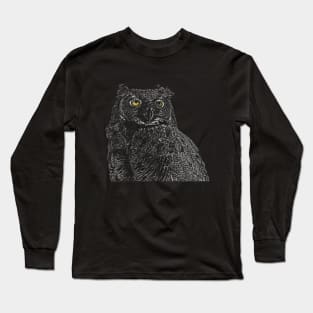 Night Eyes Long Sleeve T-Shirt